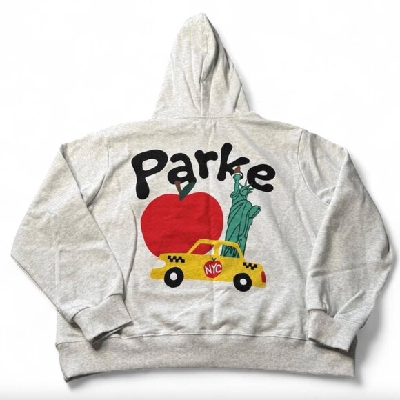 Parke NYC Grey Hoodie New L/XL - Picture 1 of 6